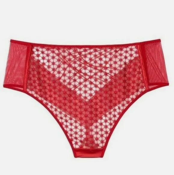 Victorias Secret Luxe Starburst High-waist Thong - Picture 2 of 6